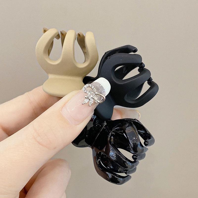 Kẹp Tóc Đuôi Ngựa Màu Đen, Phong Cách Hàn Quốc 7