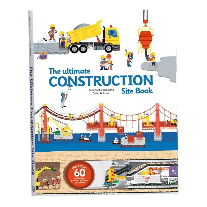 100% Quality Usborne The Ultimate Construction Site Book