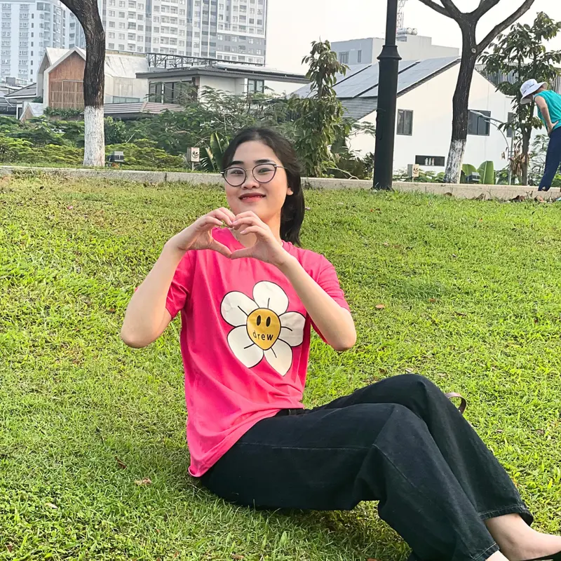 Áo thun gia đình màu hồng bông hoa xinh xắn, đủ size, co giãn tốt - Áo gia đình Nhân Uniform 7