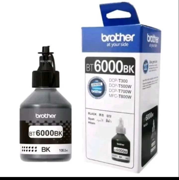 TINTA BROTHER BT D6000BK/BT D60BK/BT5000 C,Y,M Printer 2
