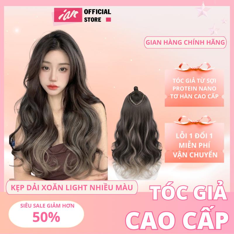 TÓC GIẢ KẸP CÁC MẪU LIGHT MỚI NHẤT