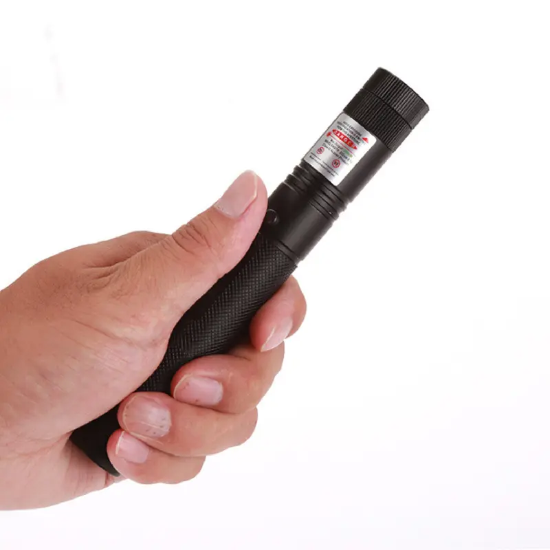 Đèn pin hợp kim nhôm 303, Xanh Lá laser, con trỏ ánh sáng, đèn pin văn phòng, máy chiếu giảng dạy ngoài trời 1
