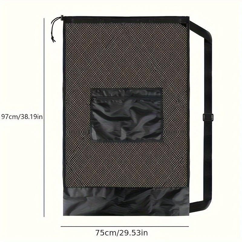 Product Introduction of Large Capacity Ball Storage Bag, 1 Count Portable Mesh Ball Bag with Drawstring, Ball Storage Bag for Football, Basketball, Tennis, Volleyball, Sports Accessories 1