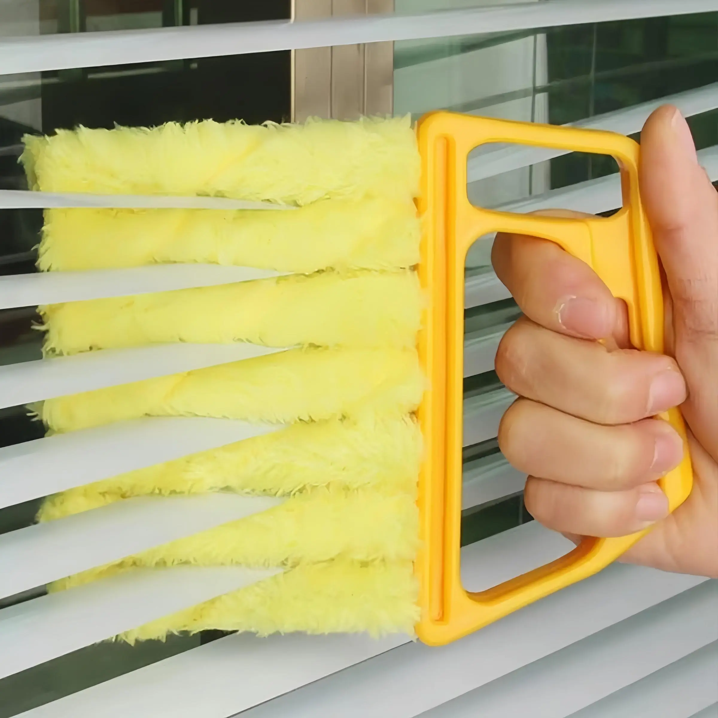 Window Blind Cleaning Brush, Handheld Plastic Window Blind Cleaner, Car Accessories Blind Cleaner Duster, Air Vent Cleaning Tool, Household Cleaning Home Supplies