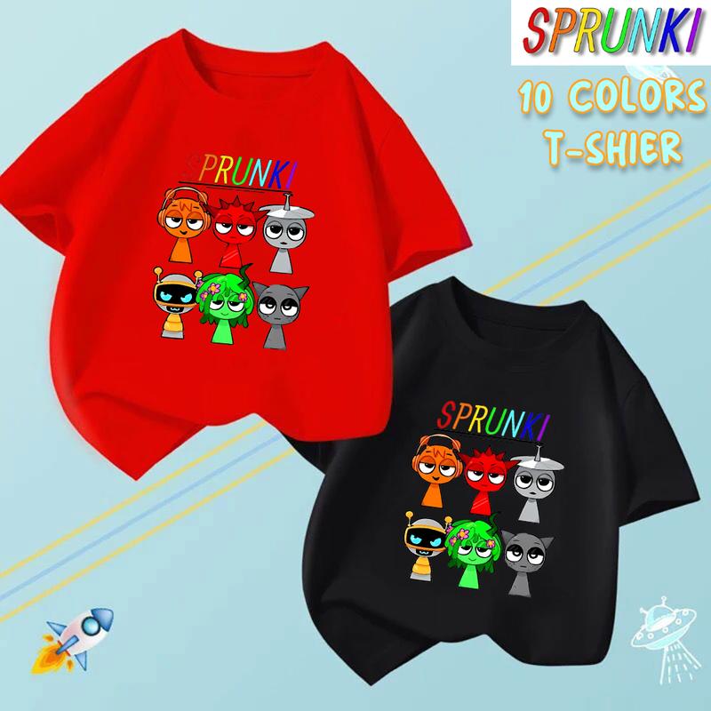 Incredibox SPRUNKI Kid Shirt SPRUNKI Game User Tshirt Boy an - TikTok ...