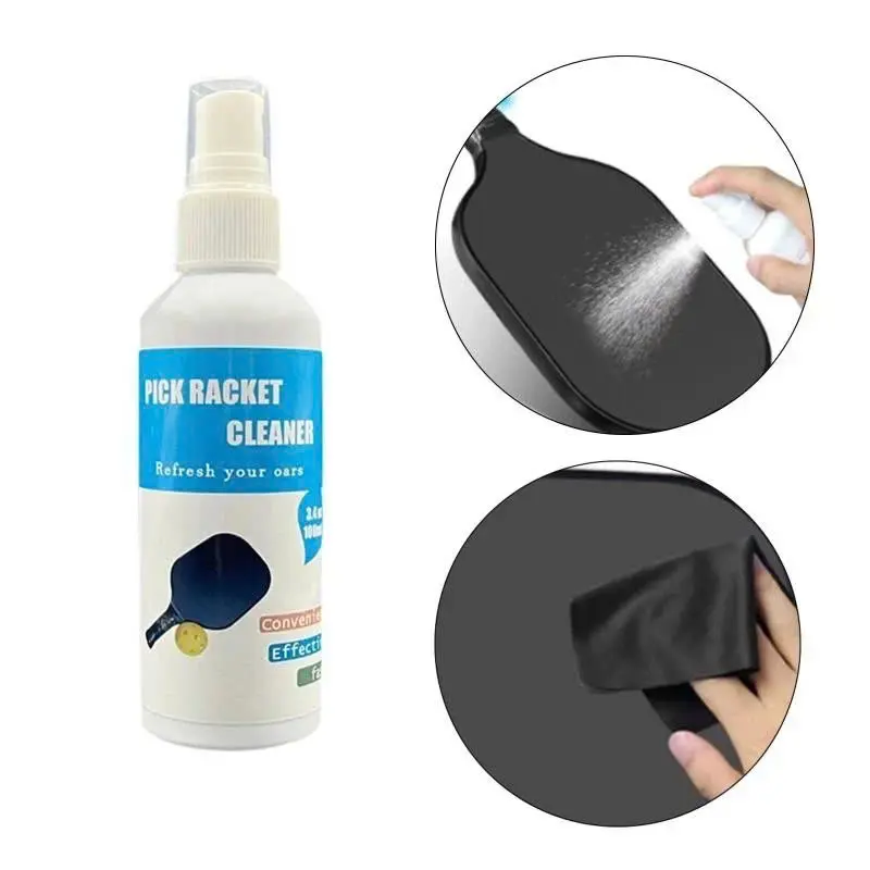 Lọ xịt vệ sinh mặt vợt Pickleball chuyên dụng 100ml, làm sạch nhanh chóng và tiện lợi