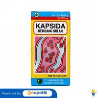 Gambar KAPSIDA BERSIH DARAH KEMBANG BULAN BOX 12 KAPSUL dari Apotek Putri Tegal by GoApotik Kab. Tegal 2 Tokopedia