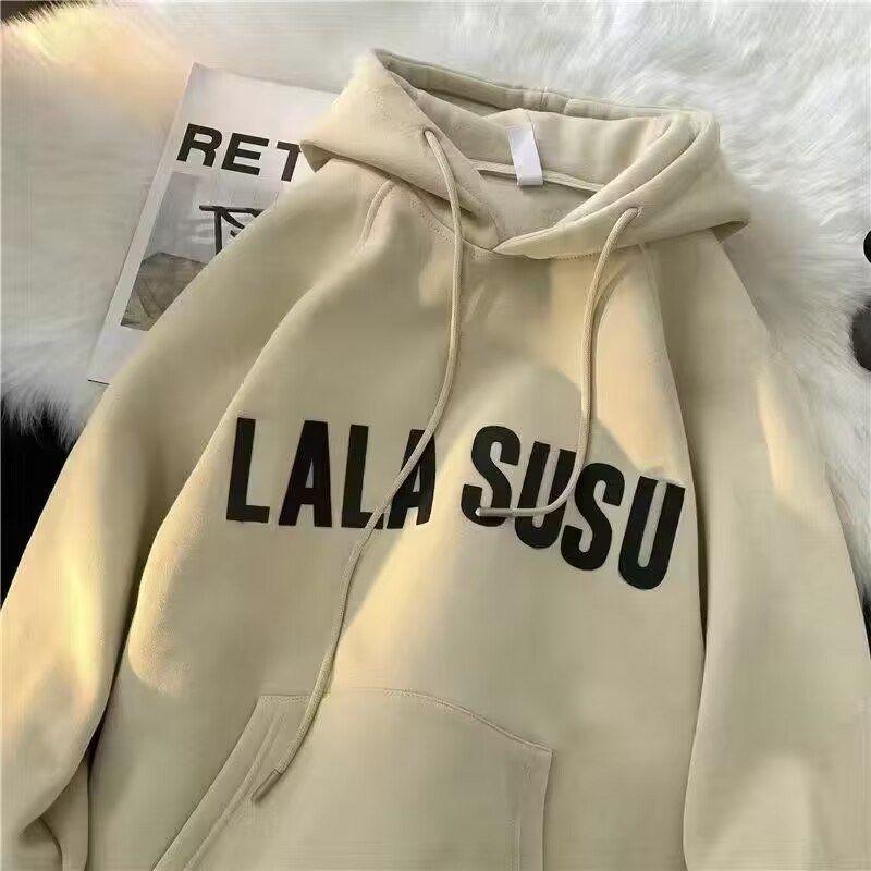 Áo Hoodie Chải Nặng, Thương Hiệu Thời Trang Mùa Thu Và Mùa Đông Của Nam Giới, Ngoại Cỡ, Áo Khoác Nam Có Mũ Mỹ, Quần Áo Cứng Mùa Thu, Dành Cho Nam Giới 3