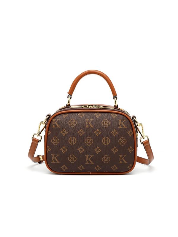 Women's Elegant Handbag, Fashionable PVC Crossbody Bag, Casual Versatile Shoulder Bag for Daily Used 2