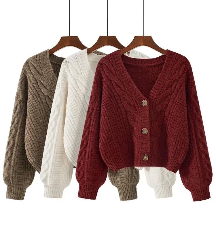 Product Introduction of Áo Cardigan Dệt Kim, Cổ Chữ V, Phong Cách Cổ Điển Bó Sát, Áo Len Ngắn Cho Nữ, Dáng Rộng Vừa Vặn, Mỏng, Thích Hợp Cho Mùa Xuân Và Mùa Thu, Phù Hợp Với Phong Cách Phương Tây 12