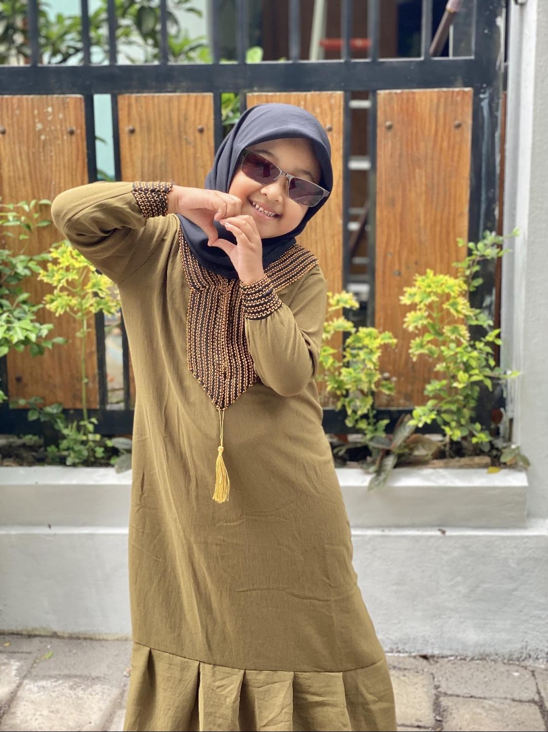 GAMIS ANAK SULTAN BAHAN CRINGKLE AIRFLOW