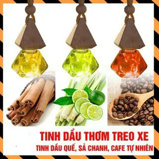 Tinh dầu Mộc Nhiên hương treo xe loại 1 đủ mùi hương