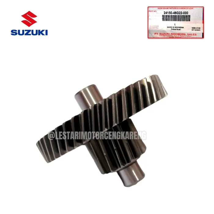 GIGI RASIO SPIN 125 SKYWAVE DOBEL GEAR 13T-44T 24150-46G22-000 ORI SGP NEW