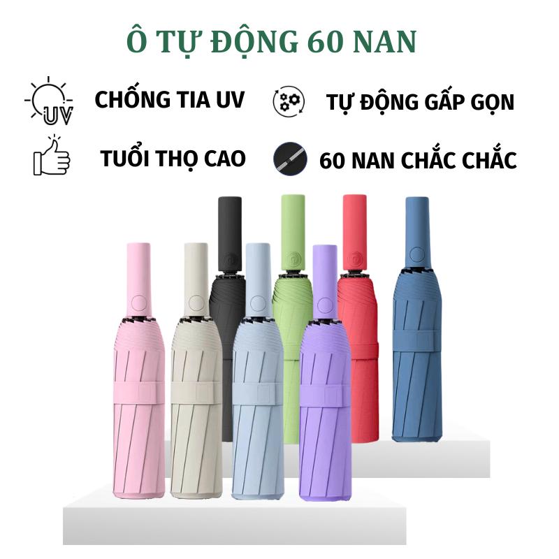 Ô Che Mưa Đóng Mở Tự Động Chống Lật Cực Tốt Màu Sắc Đa Dạng