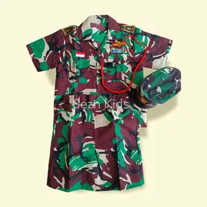 Baju Anak TNI Doreng Perempuan Baju Carnaval TNI AD