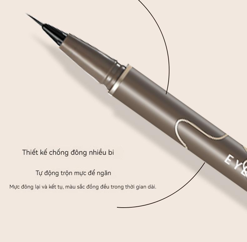 Product Introduction of [Giảm giá dịp lễ] Bút Kẻ Mắt Nữ Mới Làm Quen, Cực Mỏng, Lâu Trôi, Không Thấm Nước, Chống Nhòe, Thích Hợp Cho Lông Mi Dưới, Nhanh Khô, Không Phai Màu, Bút Phấn Mắt, Được Khuyên Dùng Cosmetic Mỹ Phẩm manhua  lashes 3