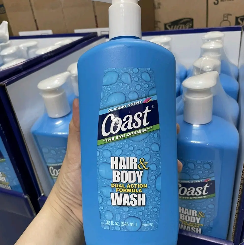 Sữa Tắm Gội Coast Hair & Body Wash 946ml Dưỡng Body Skincare