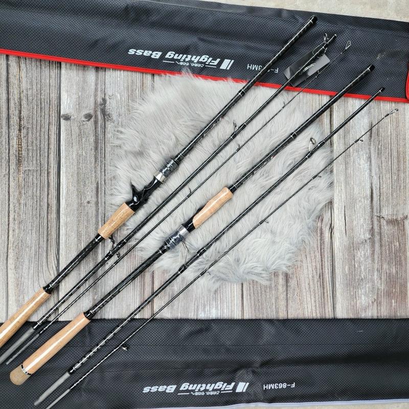 Cần Lure Cao Cấp 3 khúc phôi Xoắn X Toàn Thân 2m6-2m88-3m05 độ cứng MH thích hợp đánh nhái sống ,lure bạo lực , đánh ghềnh Đi Câu Bắt Cá Câu Cá Fishing Fish Mồi