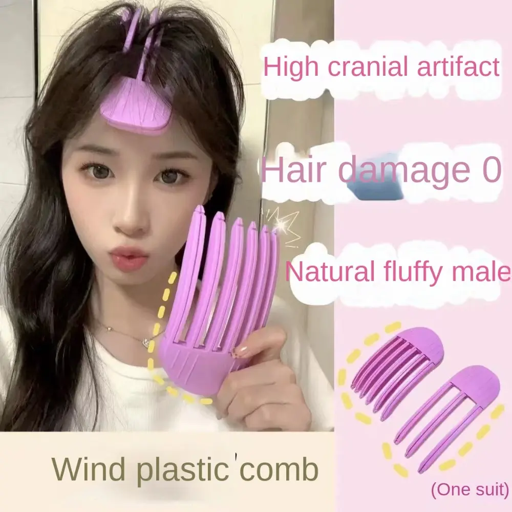 Lazy Air Bangs Hair Root Fluffy Clips Hair Styling Tools Fixed Curling Hairpin Exquisite Cushion Hair Root Plastic Hair Curlers