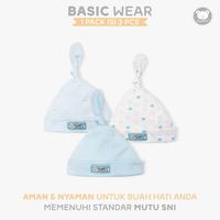 Gambar FLUFFY Topi Kuncung Bayi Biru (Isi 3 Pcs) TPK BRU NB - BIRU dari Fluffy Baby Store Kota Administrasi Jakarta Timur 2 Tokopedia