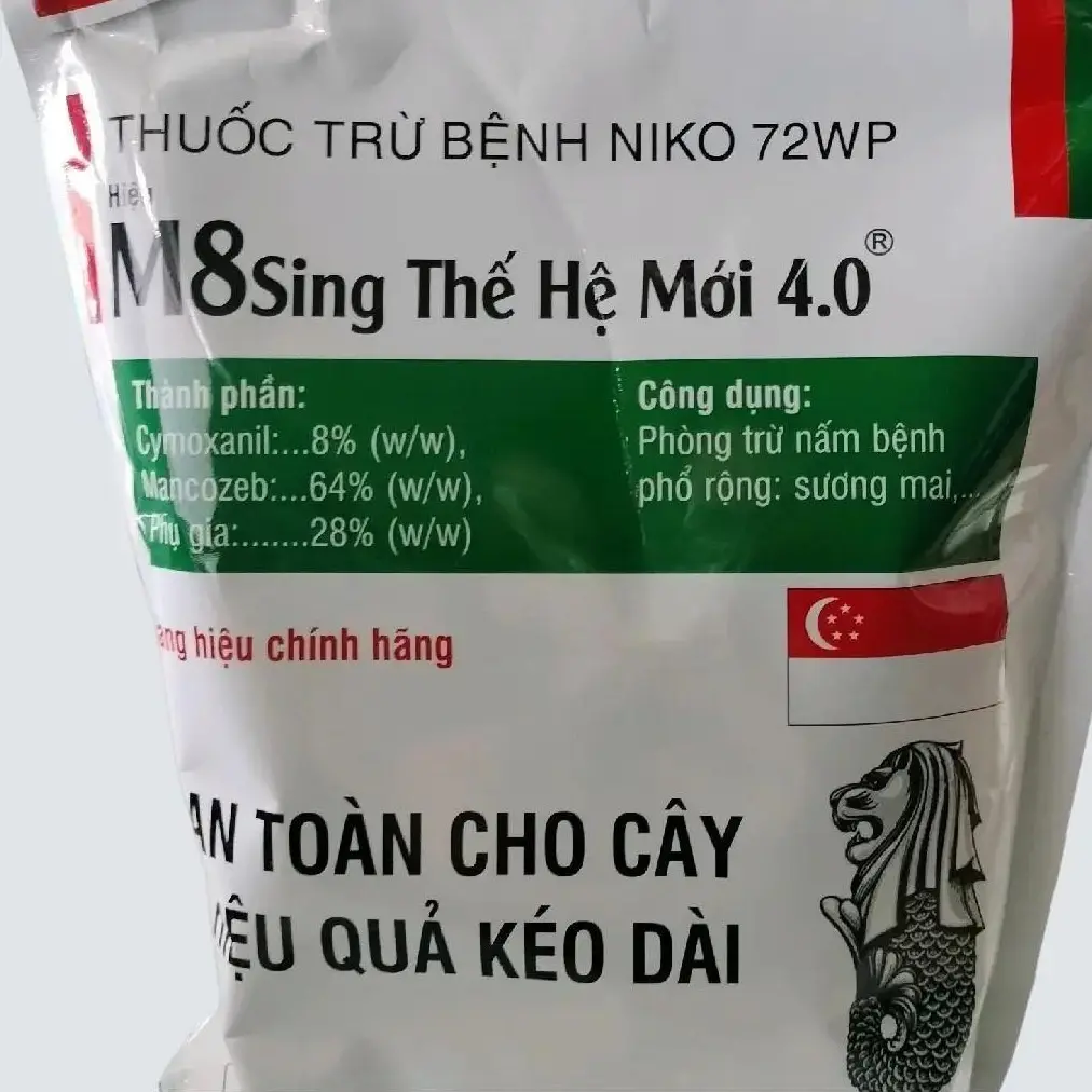 M8 xanh - Phòng  nấm bệnh phổ rộng cho cây