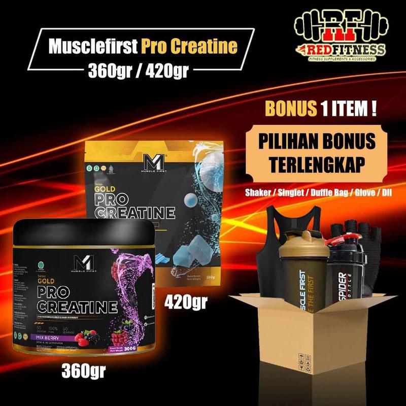 M1 Muscle First Gold Pro Creatine (360 & 420 gram) / MuscleFirst - Shop ...