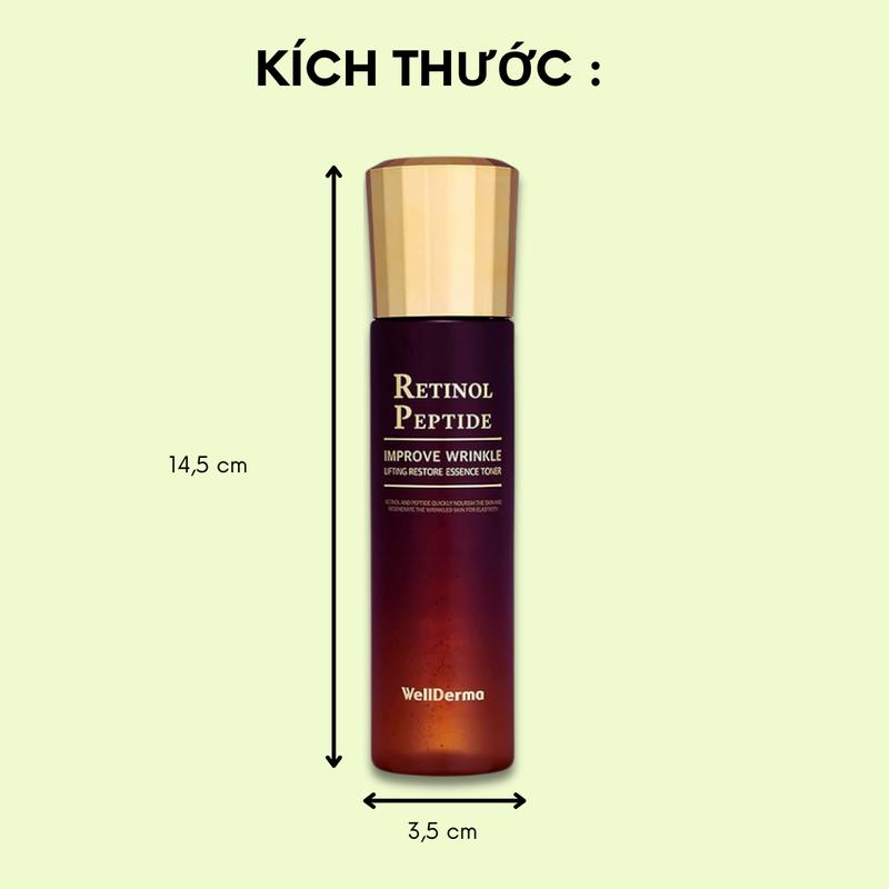 1 Chai Tinh Chất Toner Well.De.rma Retinol Peptide 150ml Hàn Quốc Mã SP001417 2
