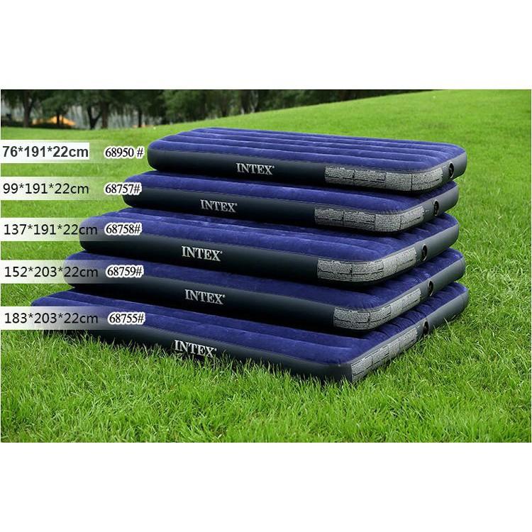 Intex Original Inflatable Air Bed Mattress Single /Twin /Queen  Outdoor Tilam Udara Angin Camping 8
