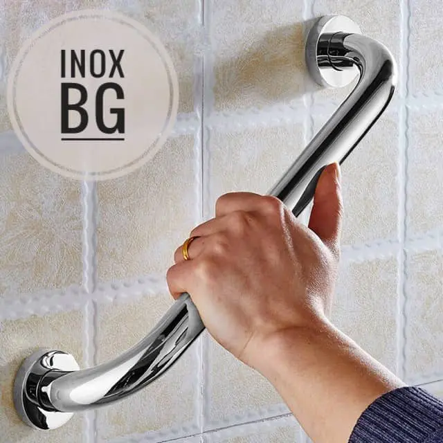 Tay vịn inox phòng tắm, tay vin an toàn cho người già inox304 cao cấp 0