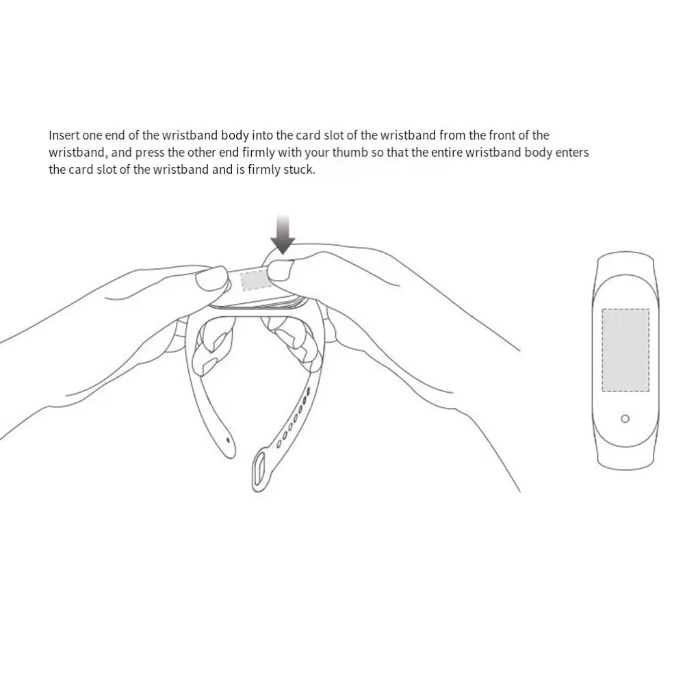 High-Quality Silicone Wrist Strap Compatible with for Xiaomi  for Mi Band 56789 -