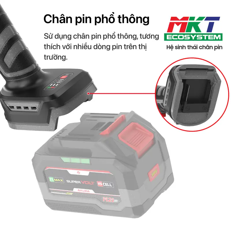 {Tặng 5 đá cắt} Thân máy mài pin Wukong WK100,chống sốc đá,chống khởi động lại. động cơ không chổi than, 3 cấp độ 6