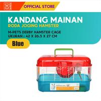 Gambar M-Pets Derby Hamster Cage / Kandang Mainan Roda Jogging Hamster dari M-Pets Volk Pets Indonesia Kota Tangerang 1 Tokopedia