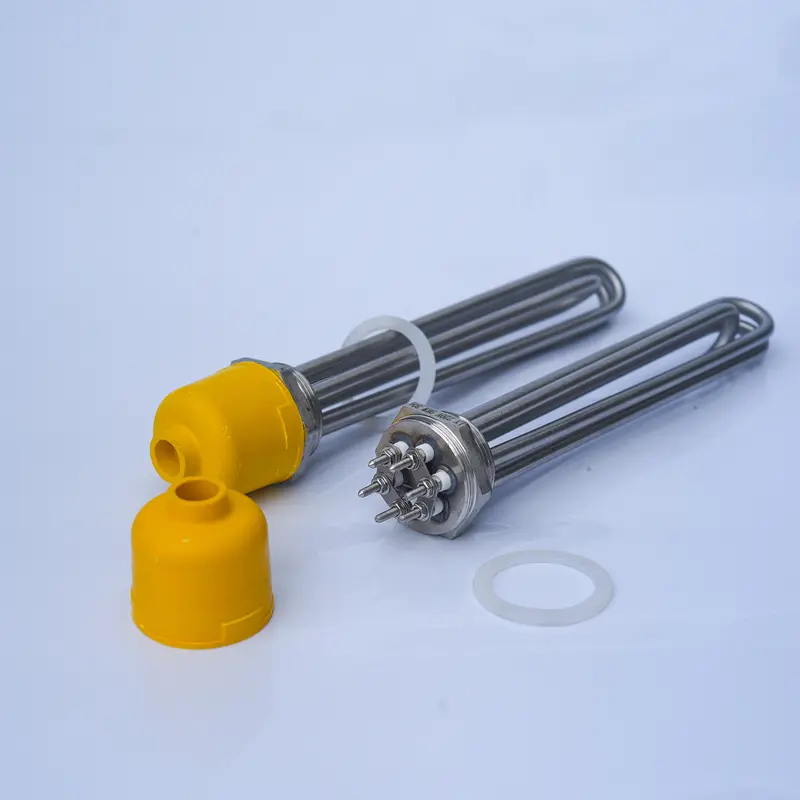 Điện trở củ ren phi 48, thanh nhiệt phi 48 đun nước inox 304 dùng đun nước, nấu cháo,... 4