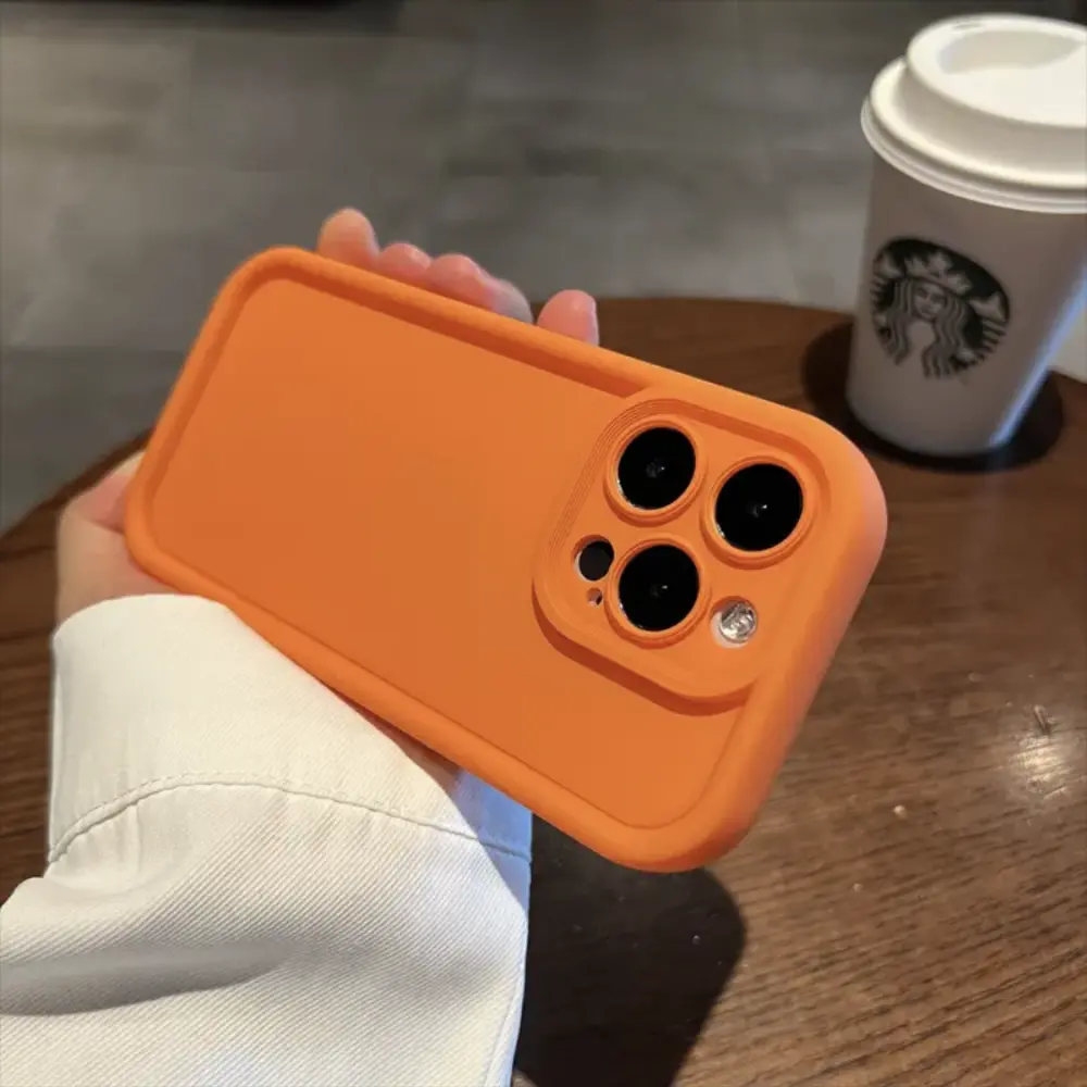 Luxury matte liquid lens protector for iPhone 13 14 15 11 12 Pro Max X XS Max XR plus Case Silicone shockproof soft back cover