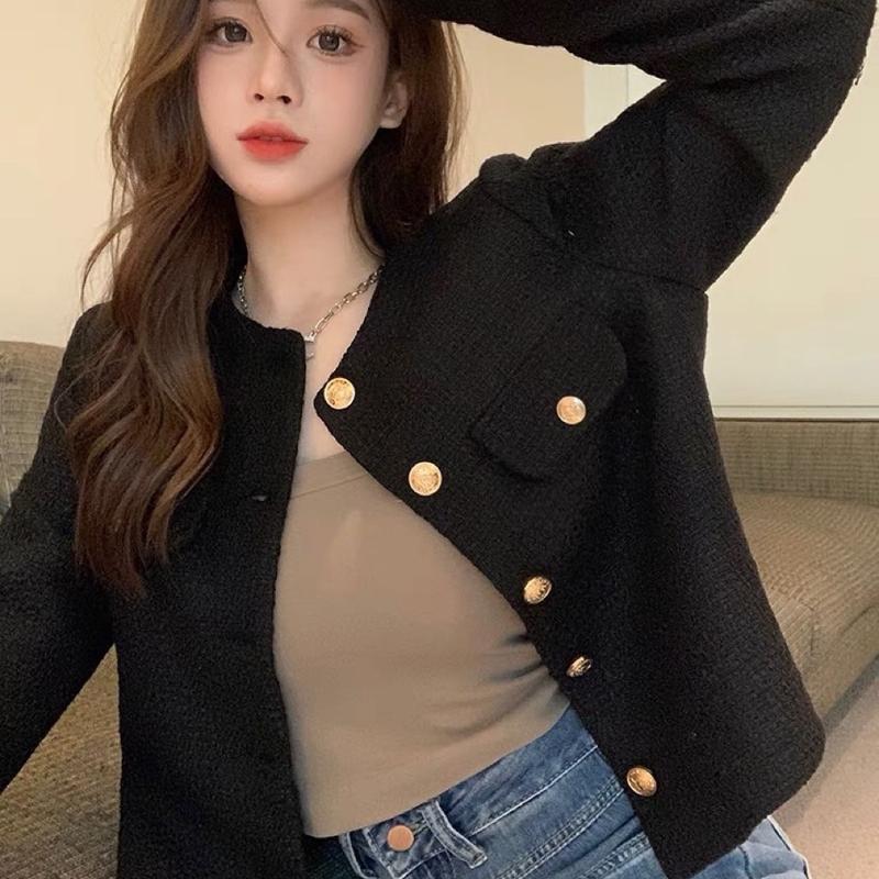  Áo khoác Dạ tweed sang trọng dáng Basic dành cho nữ BIGSIZE  60-90kg  - Top 