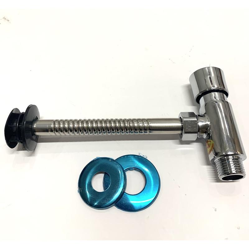 Van xả nhấn bồn tiểu nam đồng mạ crom cao cấp giá rẻ 1