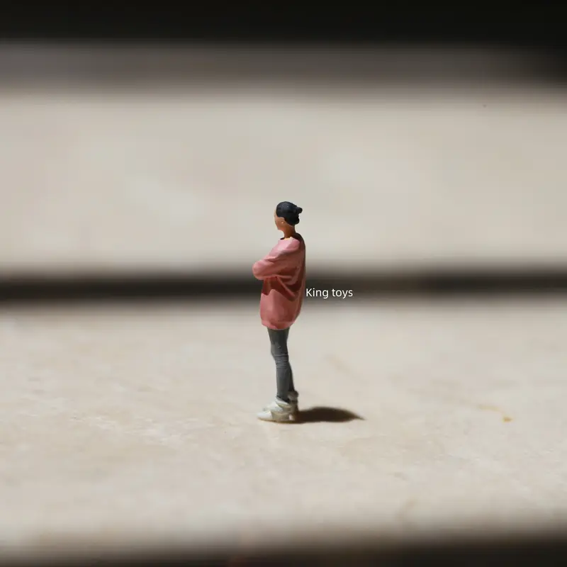 Mô Hình Tượng Nhỏ Đồ Chơi Vua, Tỷ Lệ 1 / 64, 1 / 87 Và 1 / 43, Làm Bằng Resin, Mô Hình Cô Gái Thể Thao, Thích Hợp Cho Diecast Và Bộ Sưu Tập Thu Nhỏ 1