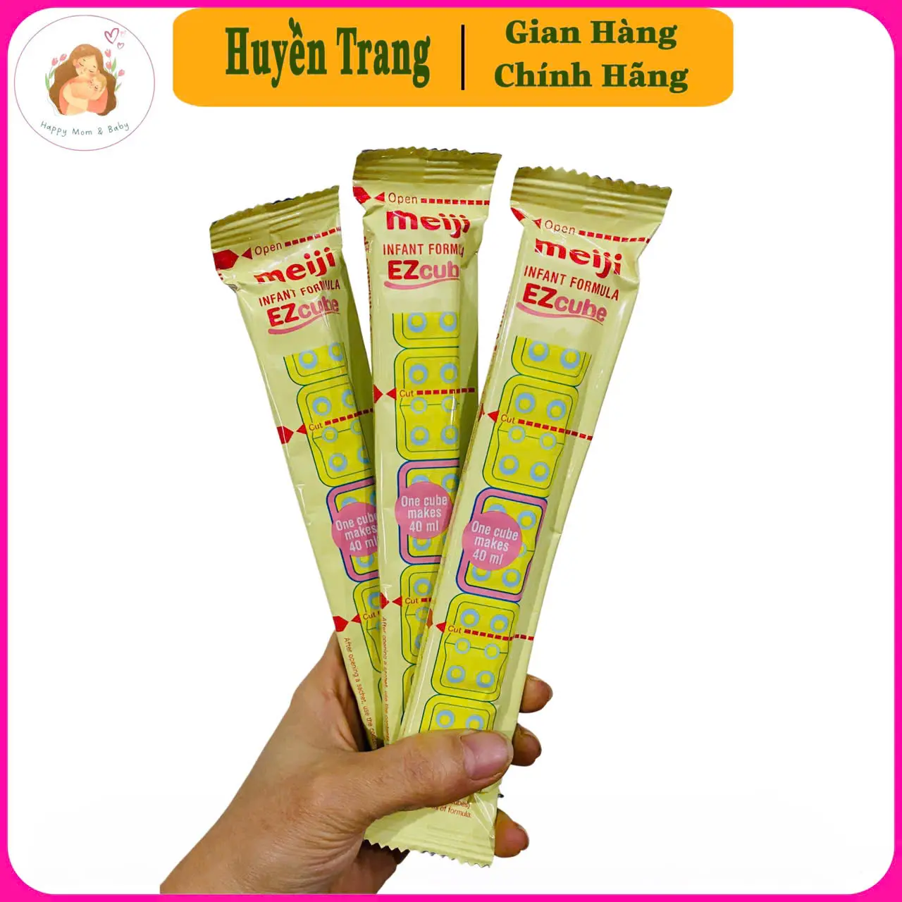Combo 5 Thanh Sữa Meiji Thanh Nhập Khẩu Nhật