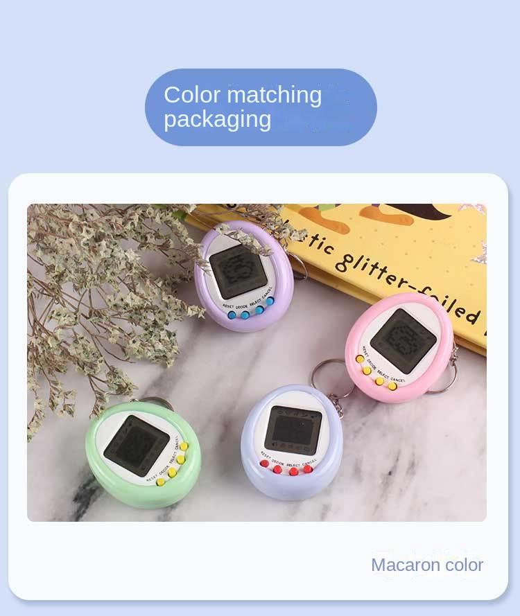 Product Introduction of Macaron-Máy Thú Cưng Điện Tử Mini, Trò Chơi Điện Tử, Móc Khóa, Đồ Trang Trí, Đồ Chơi Trẻ Em 5