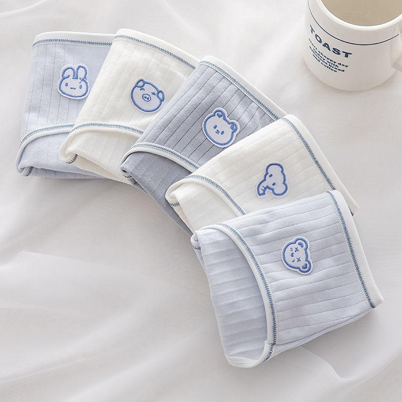 Product Introduction of 5-Pack 100% Cotton Mid-Waist Underwear for Women, Pure Cotton Antibacterial Student Japanese Style Cute Girls' Crotch Triangle Briefs 19