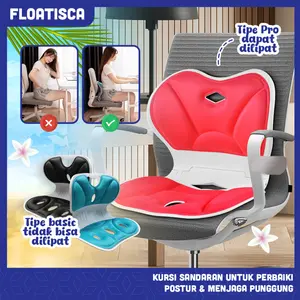 Floatisca Kursi Duduk Sandaran Ergonomis Terapi Postur Tubuh Tulang Punggung Portable Chair Posture