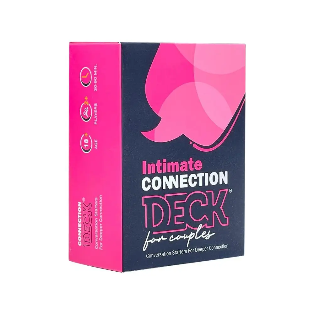 Intimate Connection Deck Card Game, 1 Box Adult Party Game, Fun Party Game for Couples, Lovers, Family, Friends, Party Favors