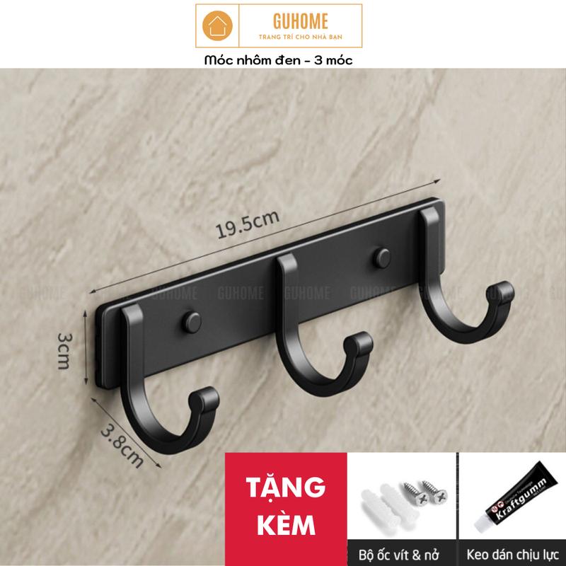 Product Introduction of Móc Treo Quần Áo Dán Tường Chịu Lực 30KG, Treo Đồ Đa Năng, Đi Kèm Keo Dán, Ốc vít 18
