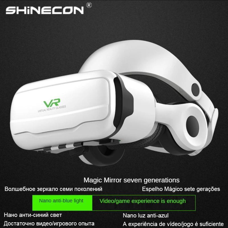 VR Glasses Virtual Reality 3D Headset Helmet For Android iPhone Smartphone Mobile Phone Game Wirth Real Goggles Devices Lenses - Image 12