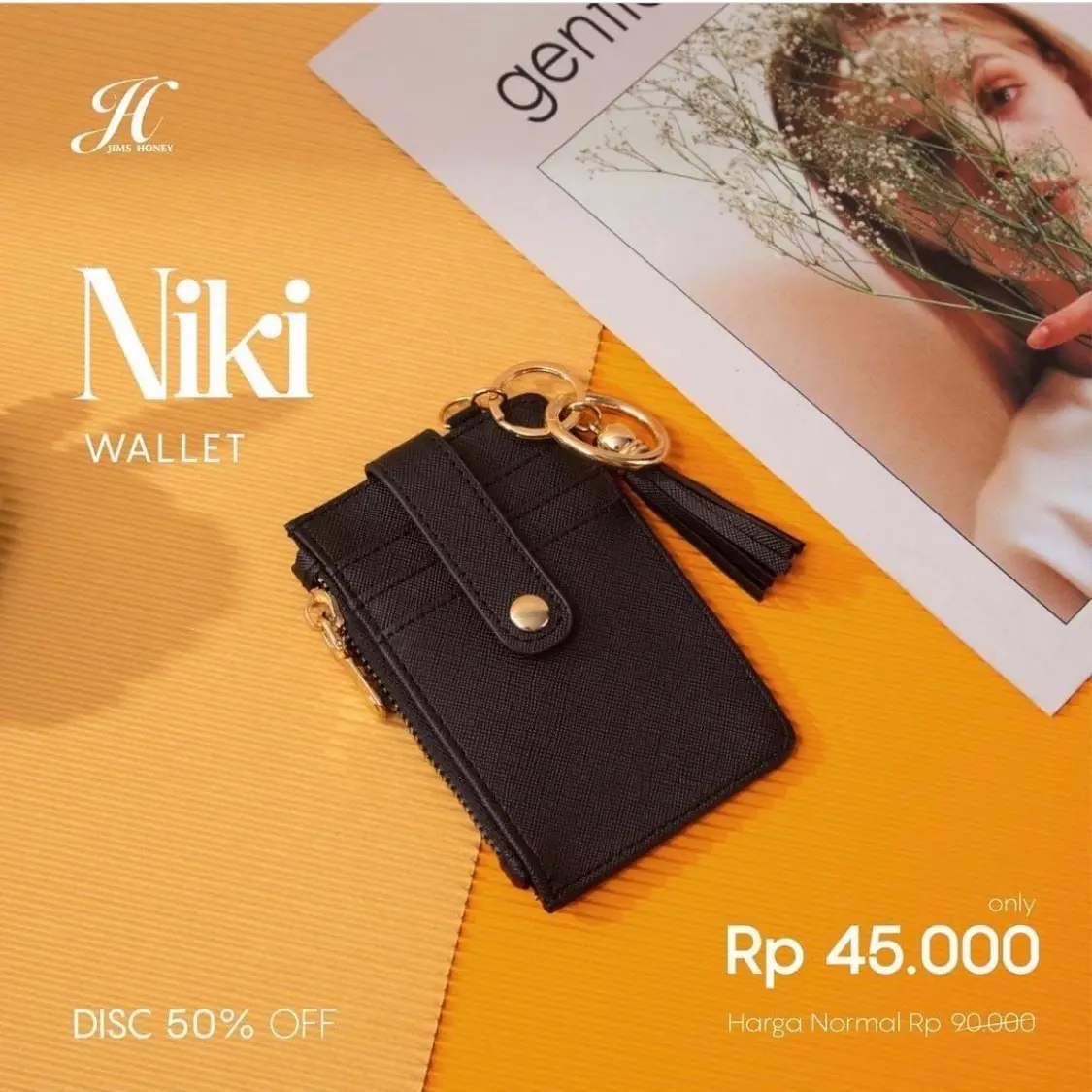 JIMS HONEY NIKI CARD HOLDER