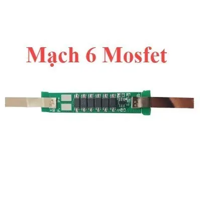 Mạch bảo vệ pin 1S 3,7V 4,2V Nhiều mẫu 1fet - 6fet. Mạch BMS bảo vệ sạc xả tự ngắt cho khối pin 1s 18650 lipo 1