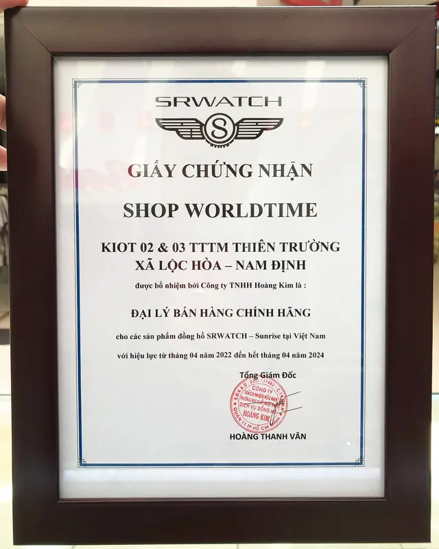 Đồng Hồ Nam Sunrise DM771SWA Chính Hãng Full Box - Kính Sapphire - Chống xước, chống nước - Thẻ Bảo Hành 3 Năm 7