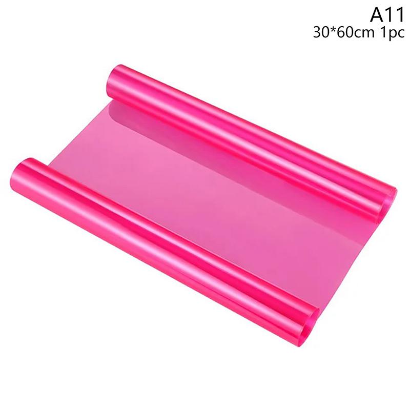 Product Introduction of Headlights Protective Film Vinyl Film Sticker Auto Headlight Taillight Film Tint Vinyl Sheet Sticker Universal Multicolor 35