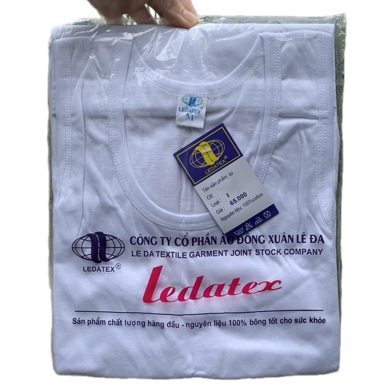 Áo Đông Xuân Nam Ngắn Tay Ba Lỗ Hàng Dệt Kim Cotton Thấm Hút