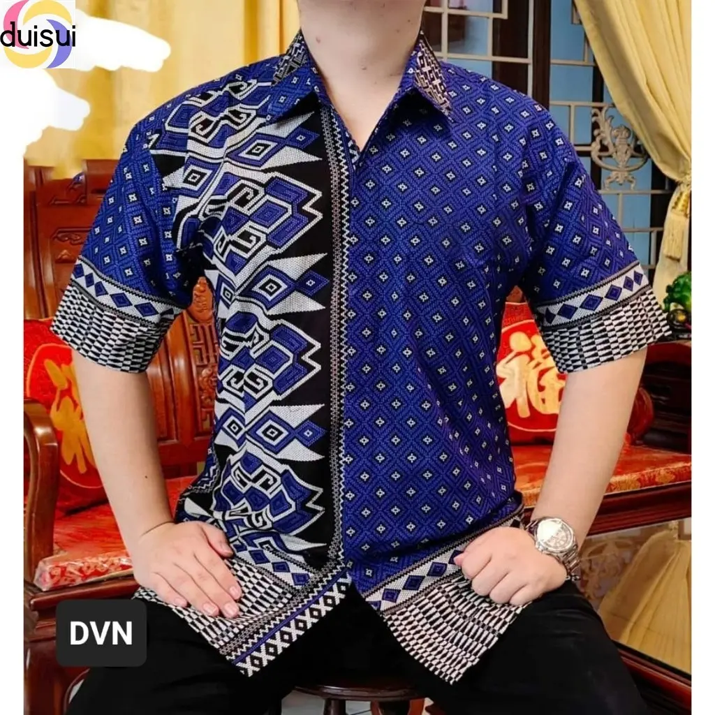 KEMEJA Short Sleeve Ethnic Shirt